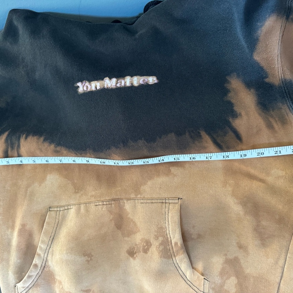 Sandro Black and Tan Ombre Crewneck Sweater - Picture 10 of 10